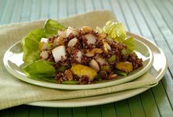 Pear and quinoa salad